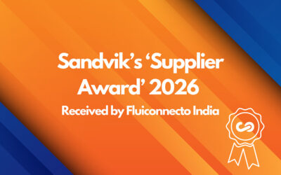 Fluiconnecto India Recognised at Sandvik Supplier Meet 2026